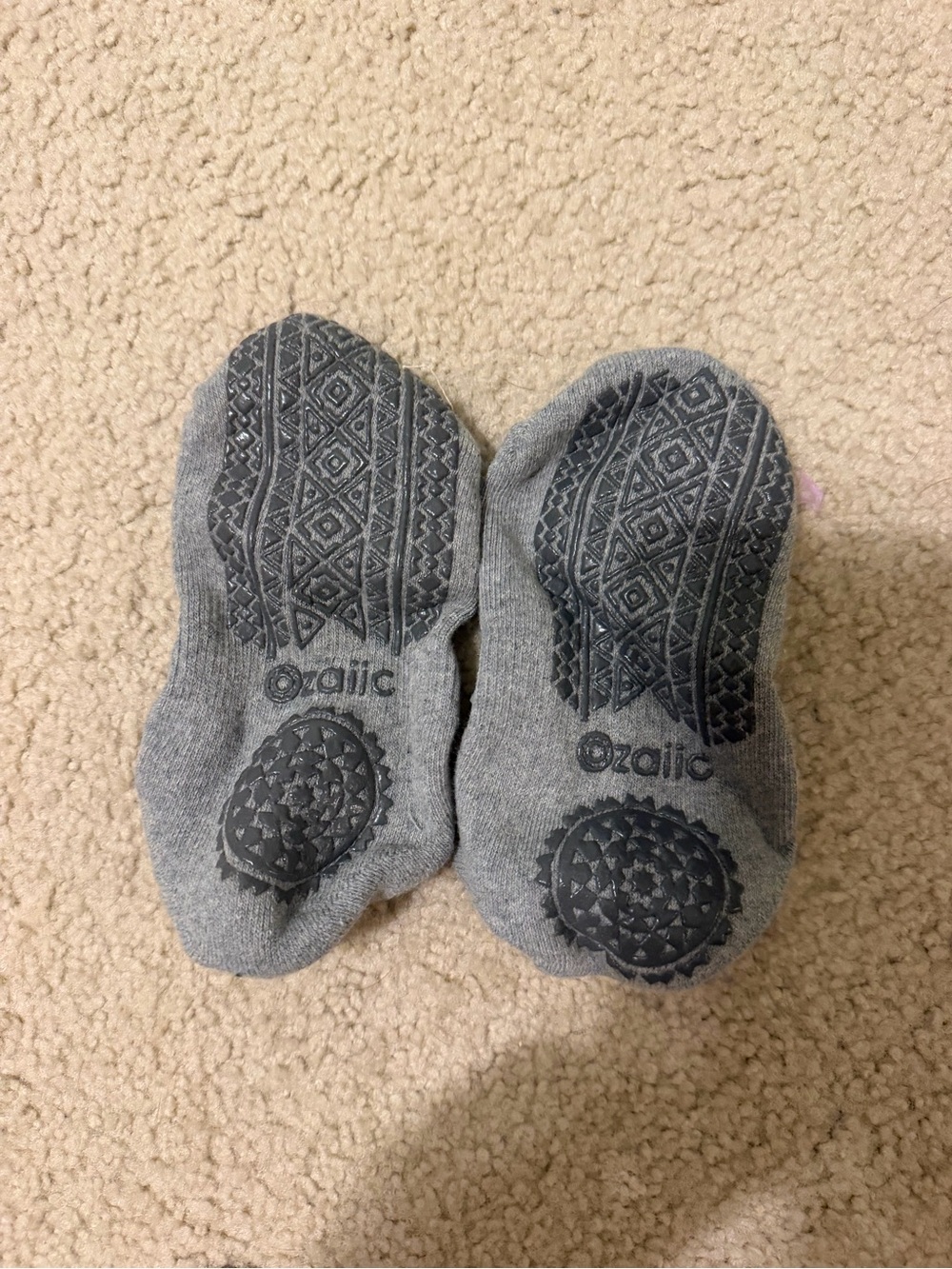 Ozaiic Pilates Socks for Women Non Slip Grip Yoga, Barre One size